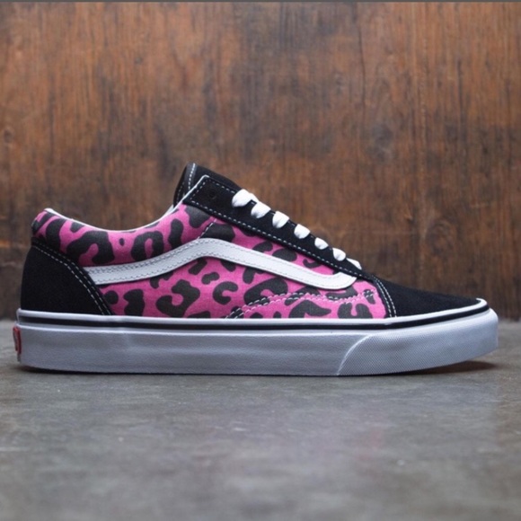 NWT Vans Old Skool Leopard Print Shoe W 7, M 5.5 - Picture 7 of 7